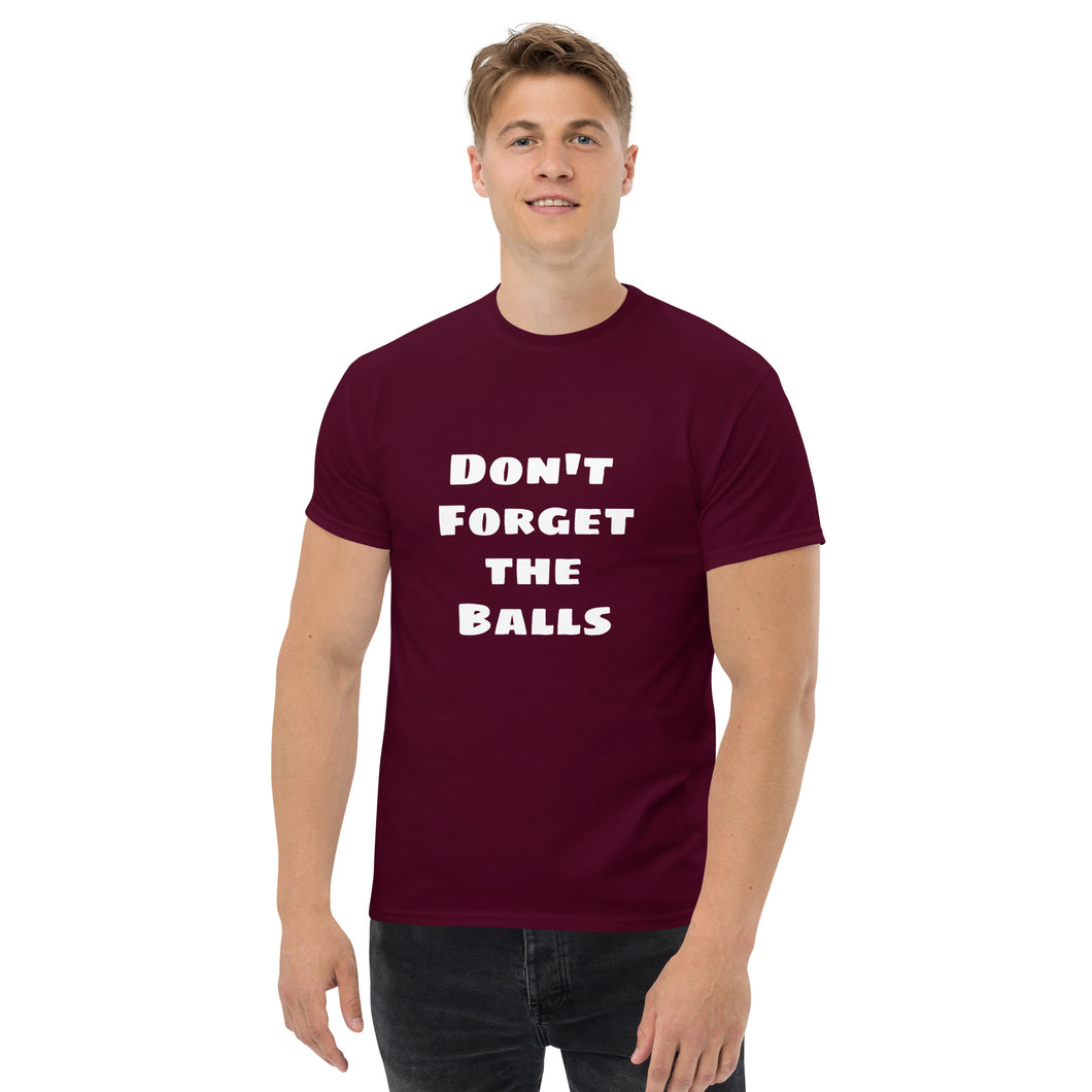 Don't Forget the Balls